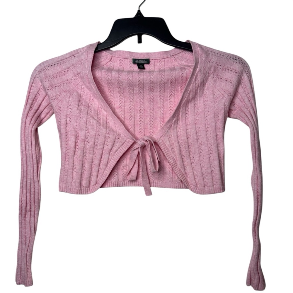 Wild Fable Light Pink Knit Cardigan